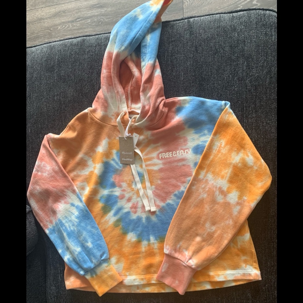 🚨OFFERNOW🚨MADEWELL X FREE & EASY TIE DYE HOODIE